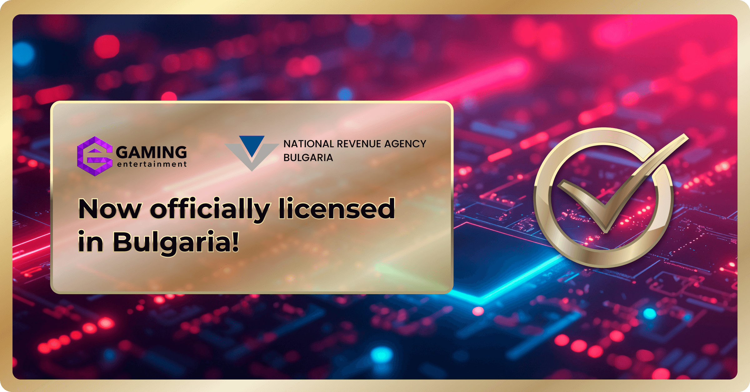 Caming Entertainment is now officially licensed in Bulgaria